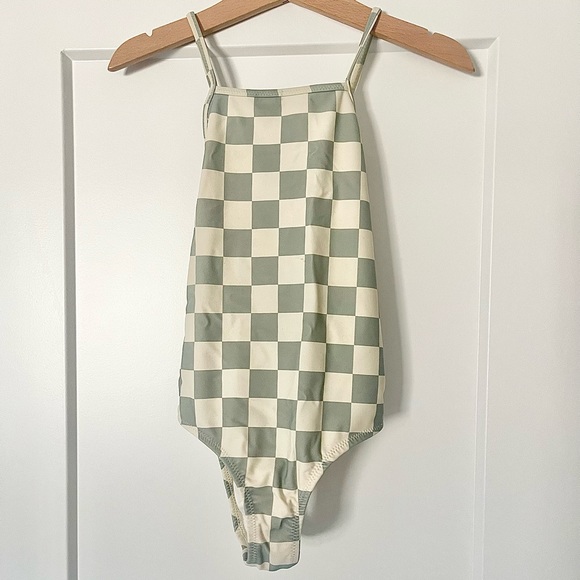 Rylee + Cru Other - Rylee and Cru Mini Toddler Blue Check 4-5 year